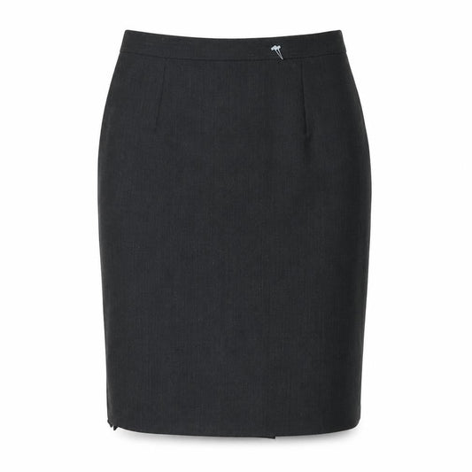 Racing Green Womens Grey Polyester Straight & Pencil Skirt Size 10 Zip