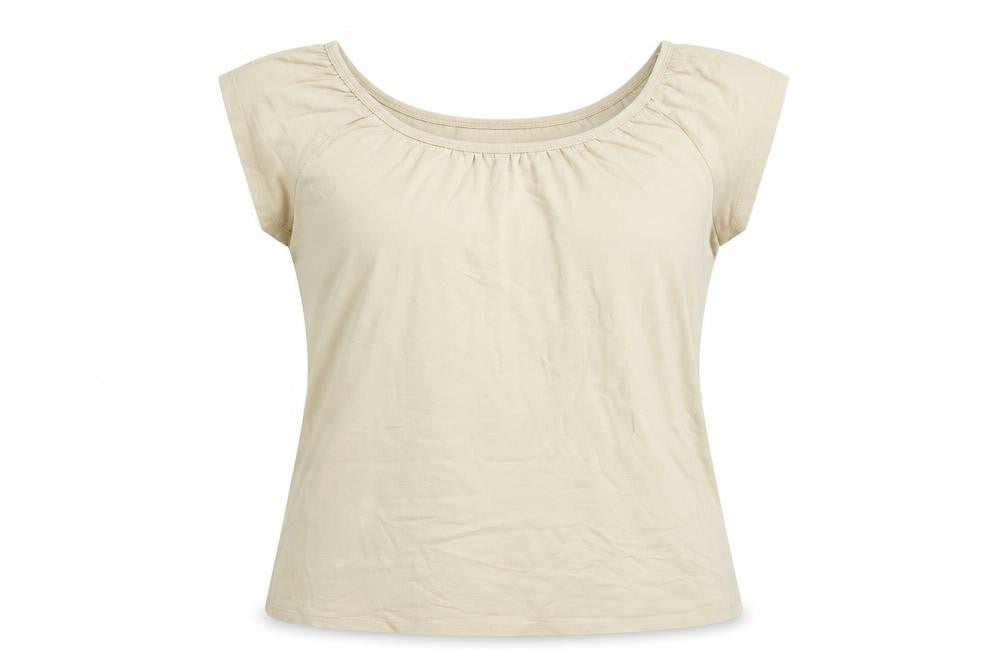 Womens UK Size 16 Wallis Beige Basic Blouse