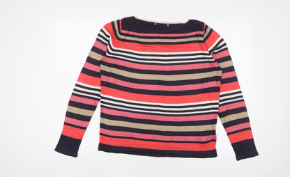 Womens UK Size 8 Marks and Spencer Multicoloured Pullover Jumper