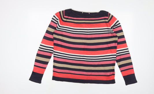 Womens UK Size 8 Marks and Spencer Multicoloured Pullover Jumper