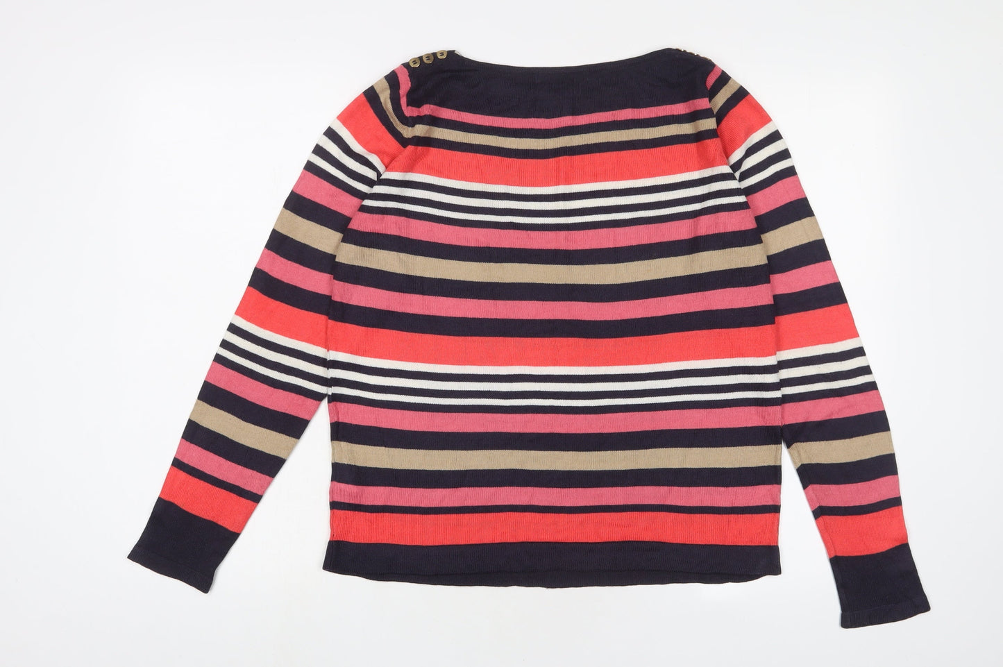 Womens UK Size 8 Marks and Spencer Multicoloured Pullover Jumper