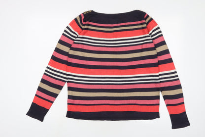 Womens UK Size 8 Marks and Spencer Multicoloured Pullover Jumper