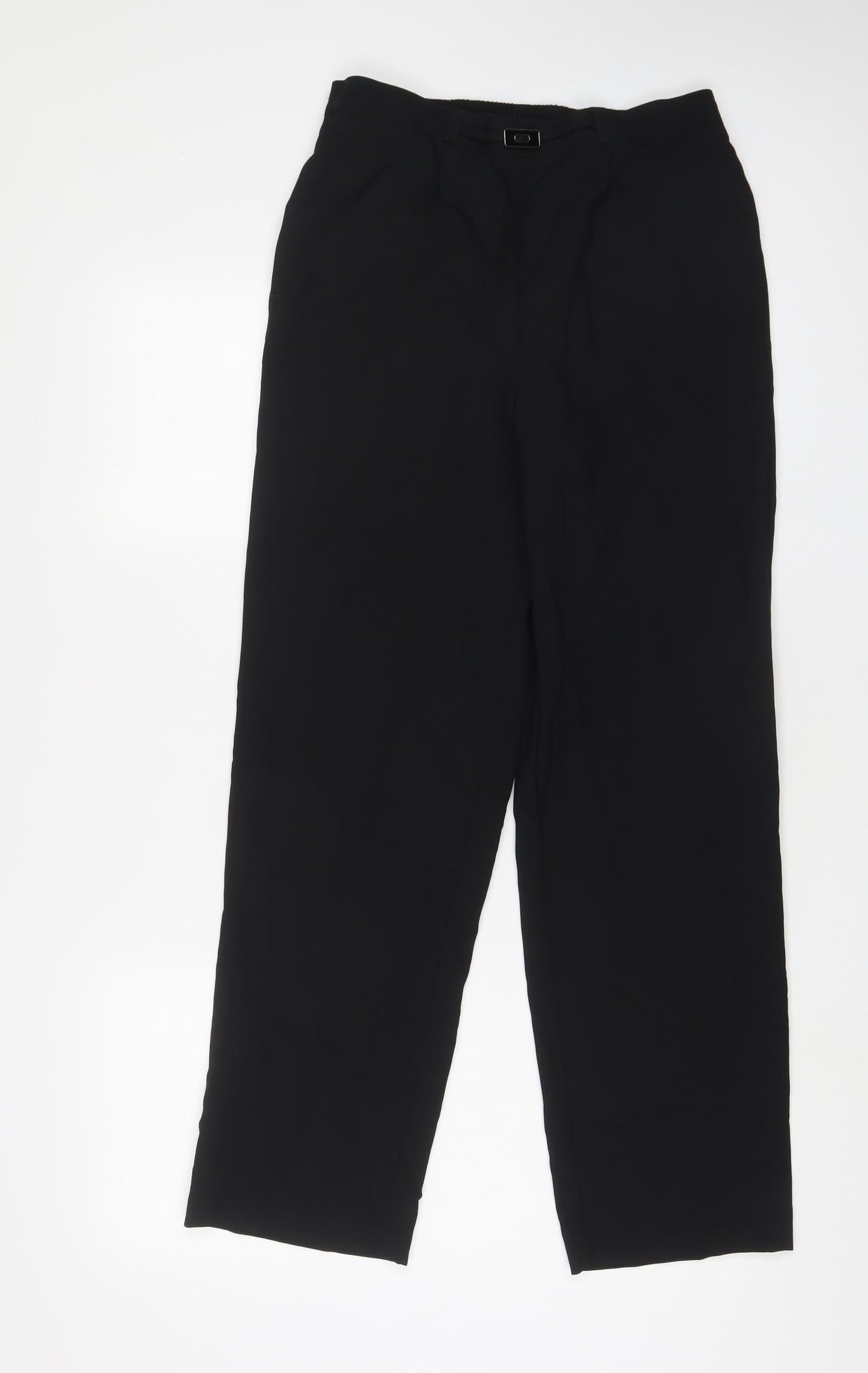 Womens UK Size 10 Bonmarché Regular Fit  Black Trousers