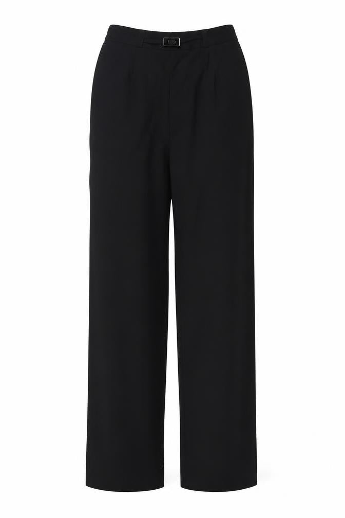 Womens UK Size 10 Bonmarché Regular Fit  Black Trousers