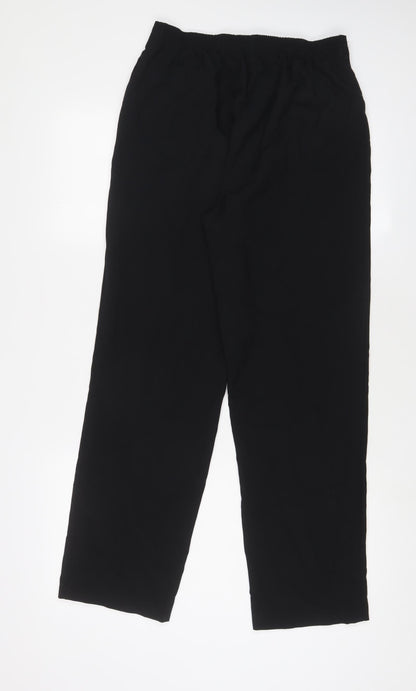 Womens UK Size 10 Bonmarché Regular Fit  Black Trousers
