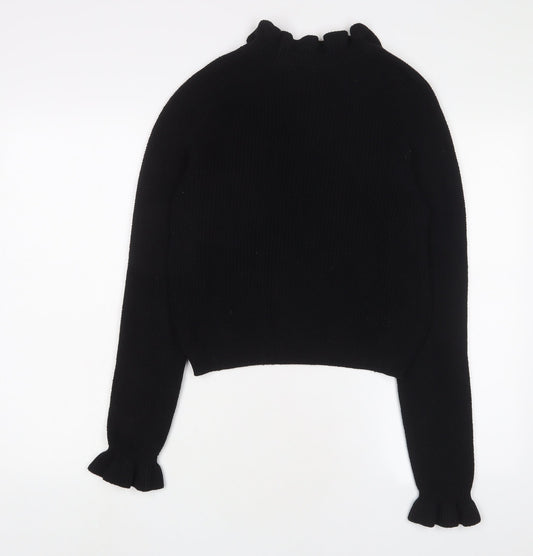 Womens UK Size S H&M Black Pullover Jumper