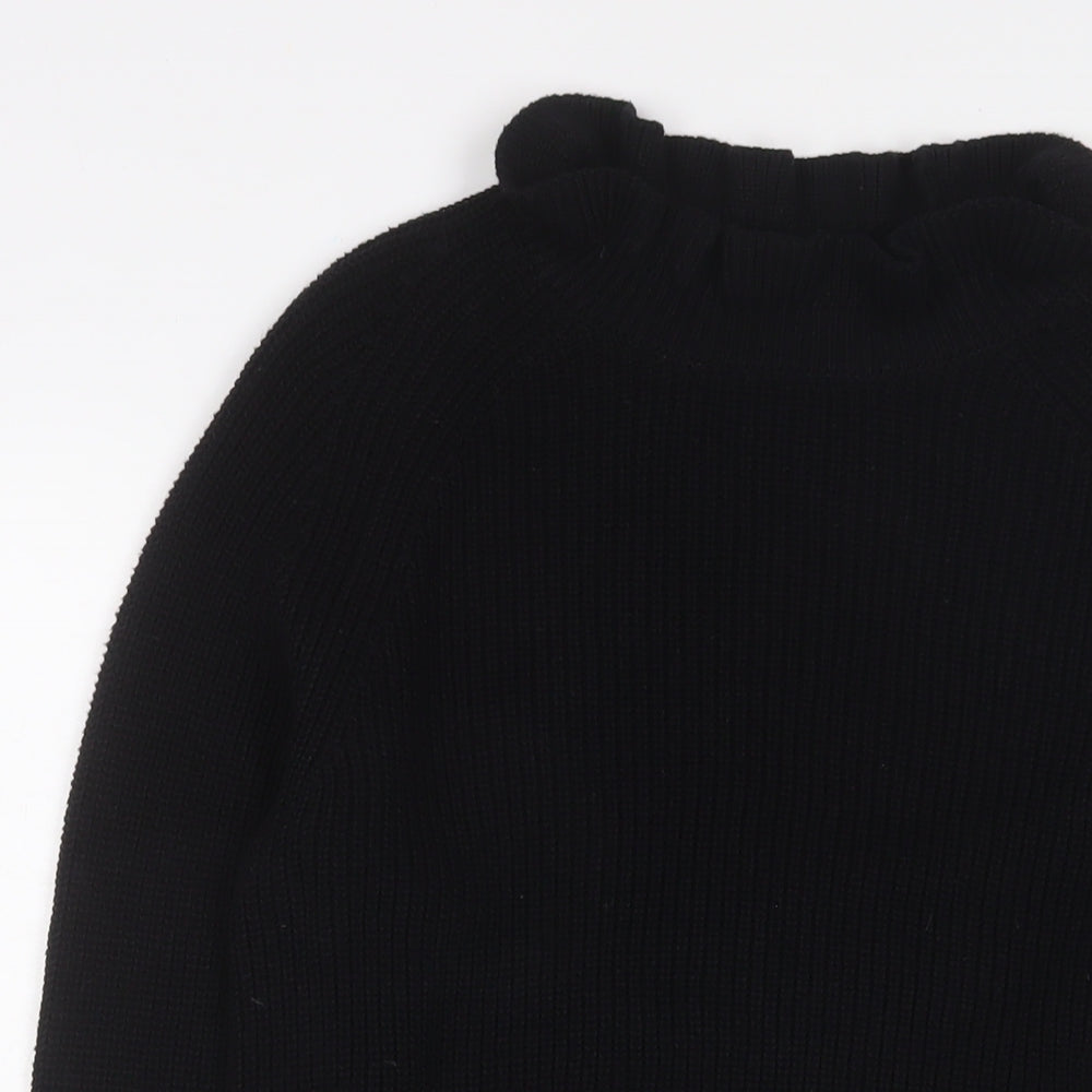 Womens UK Size S H&M Black Pullover Jumper