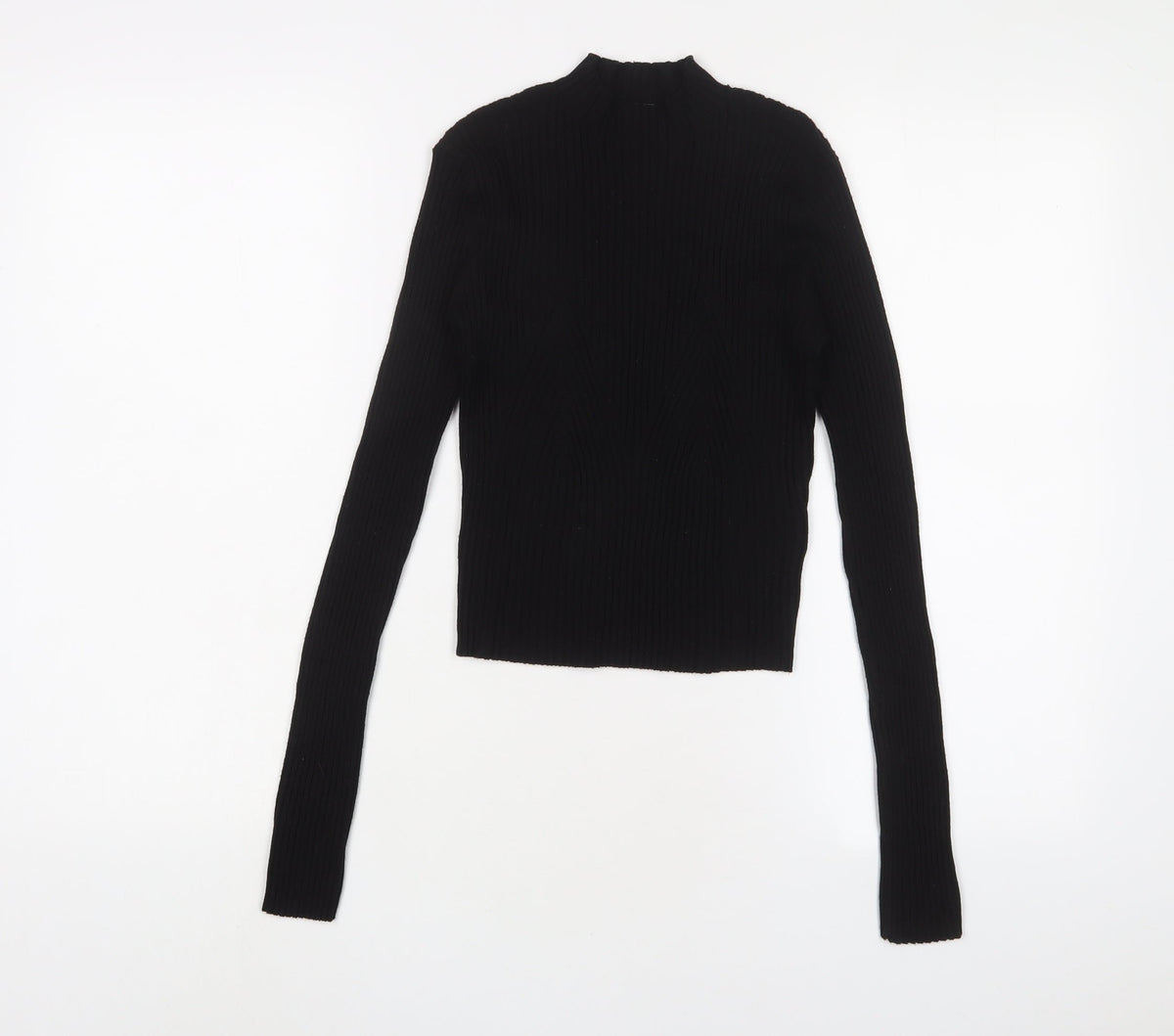 Womens UK Size M H&M Black Pullover Jumper