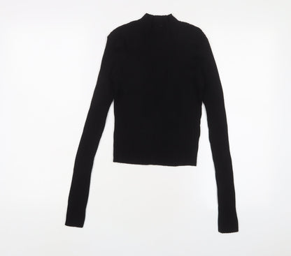 Womens UK Size M H&M Black Pullover Jumper