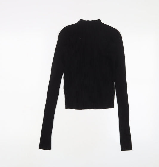 Womens UK Size M H&M Black Pullover Jumper