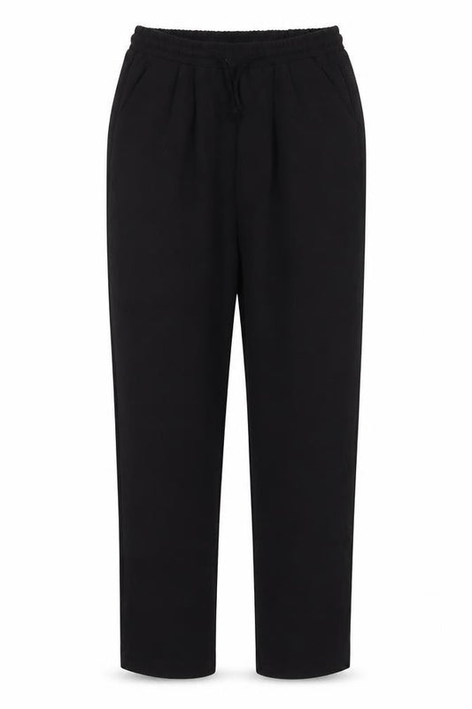 Womens UK Size 10 PRETTYLITTLETHING Regular Fit  Black Trousers