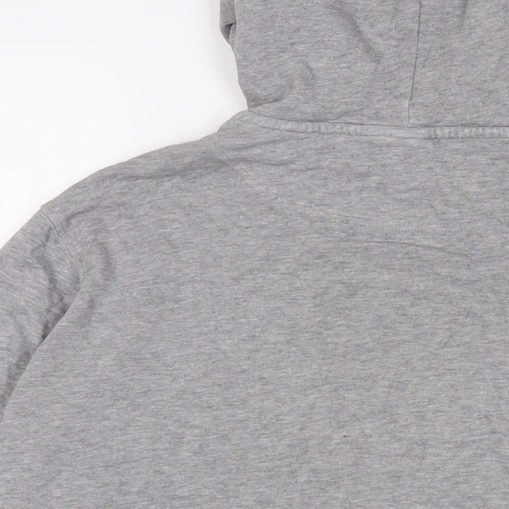 Womens UK Size 10 ASOS Grey Full Zip Hoodie