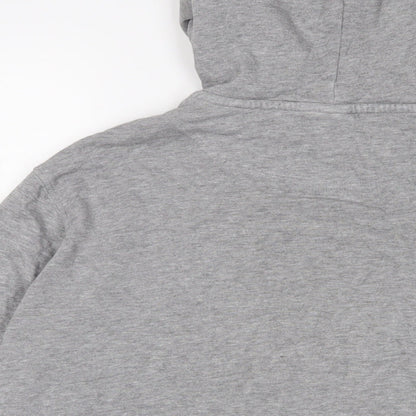 Womens UK Size 10 ASOS Grey Full Zip Hoodie