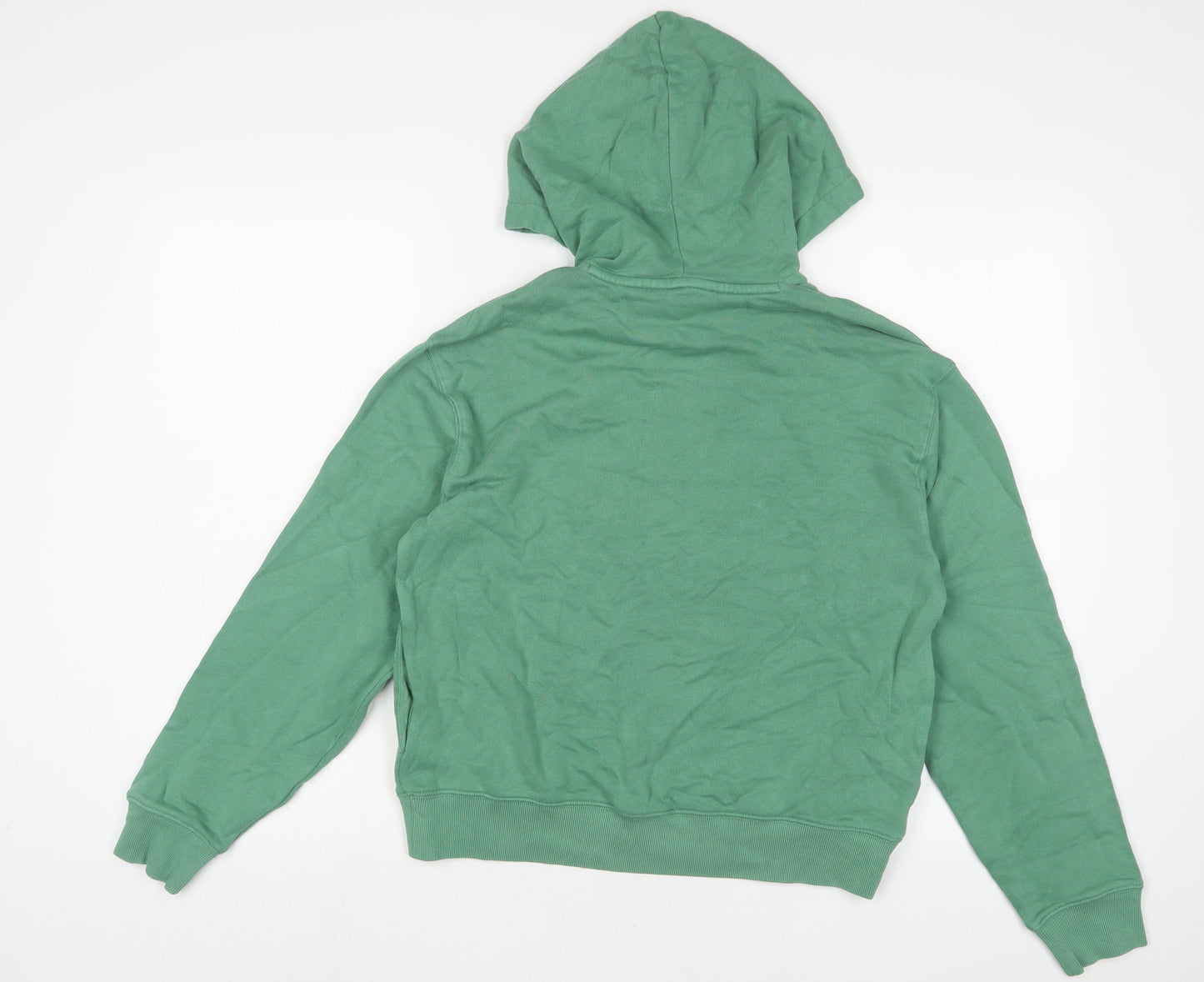 Womens UK Size XS Marks and Spencer Green Pullover Hoodie