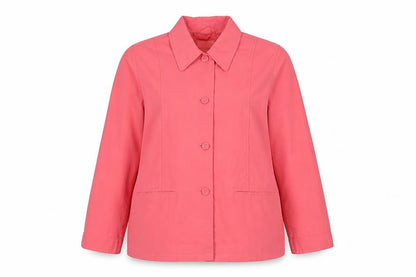 Marks & Spencer Womens Pink Jacket Size 22 Button