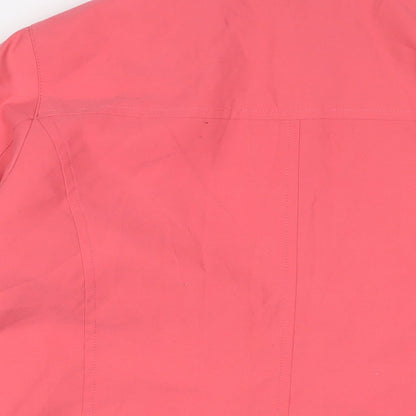 Womens UK Size 22 marks and Pink Jacket
