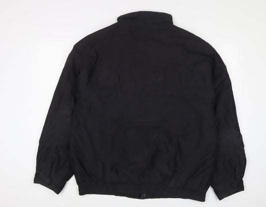 Mens UK Size L Casual Club Black Jacket
