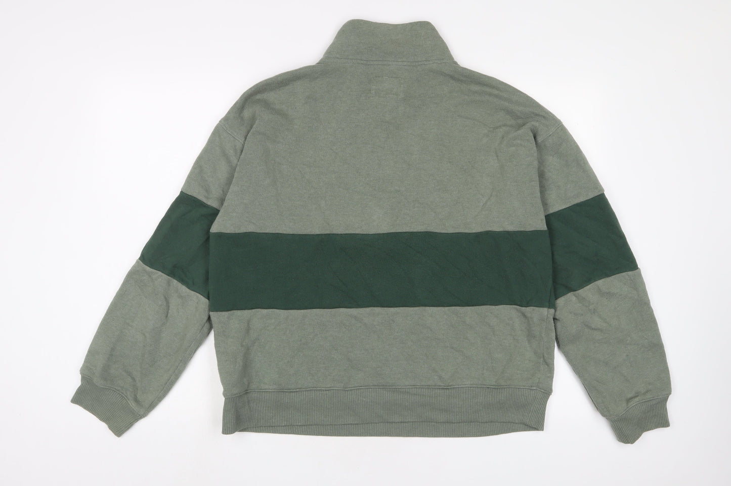 Mens UK Size M American Eagle Outfitters Green Pullover Sweatshirt