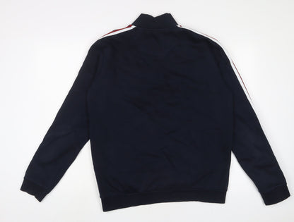 Mens UK Size M NEXT Blue Pullover Sweatshirt