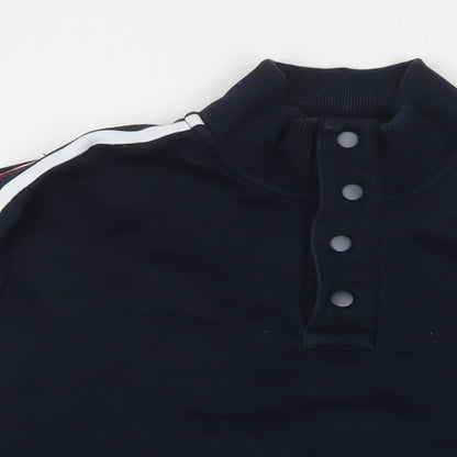 Mens UK Size M NEXT Blue Pullover Sweatshirt