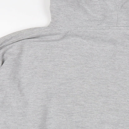 U.S Apparel Mens Grey Cotton Pullover Hoodie Size M