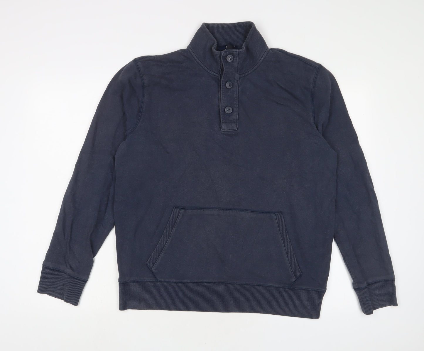 Mens UK Size L Gap Blue Pullover Sweatshirt