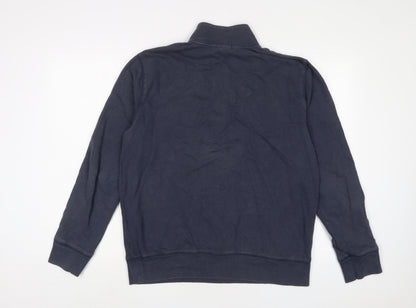 Mens UK Size L Gap Blue Pullover Sweatshirt