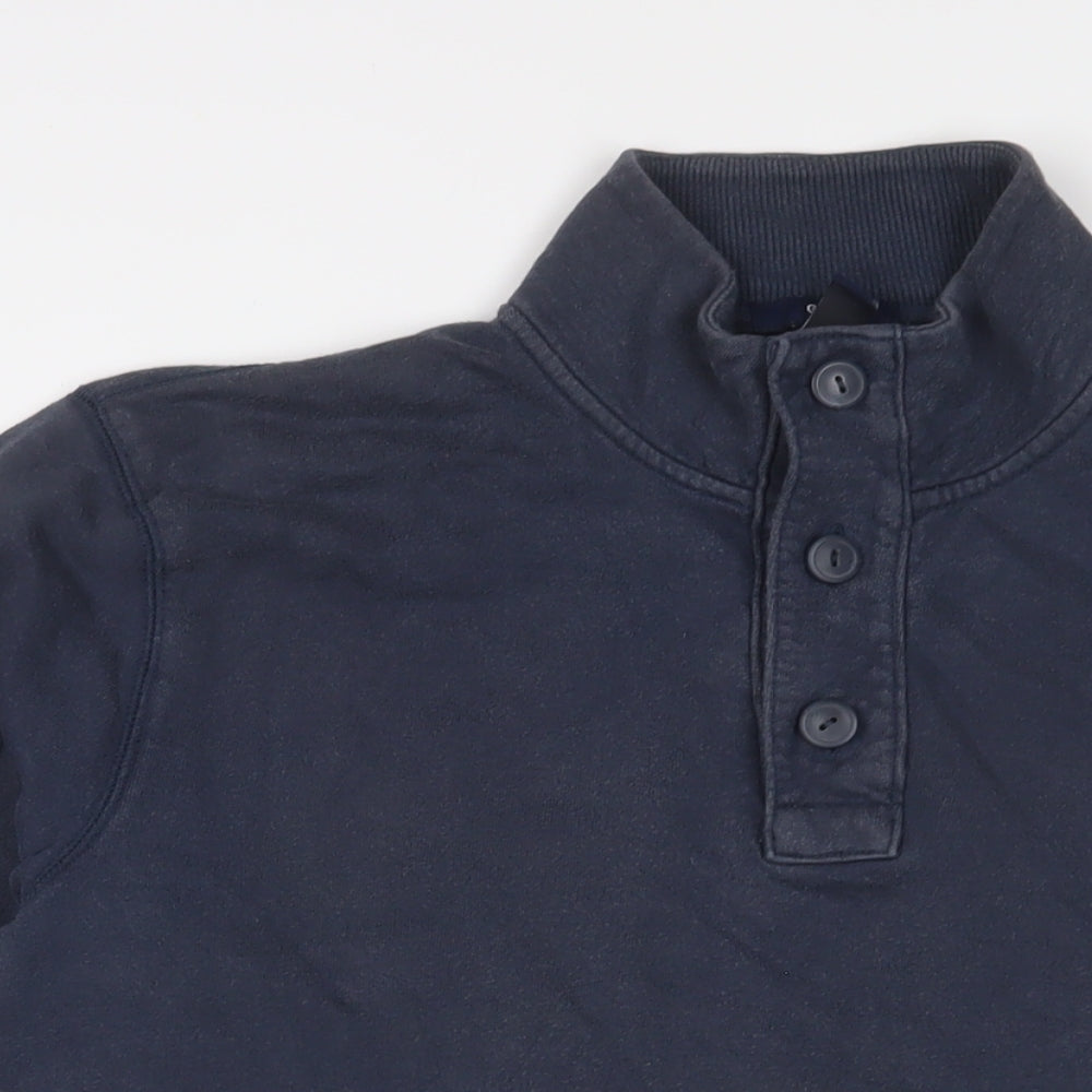 Mens UK Size L Gap Blue Pullover Sweatshirt