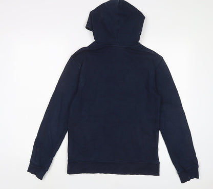 H&M Boys Black Cotton Pullover Hoodie Size 12-13 Years Pullover - NYC