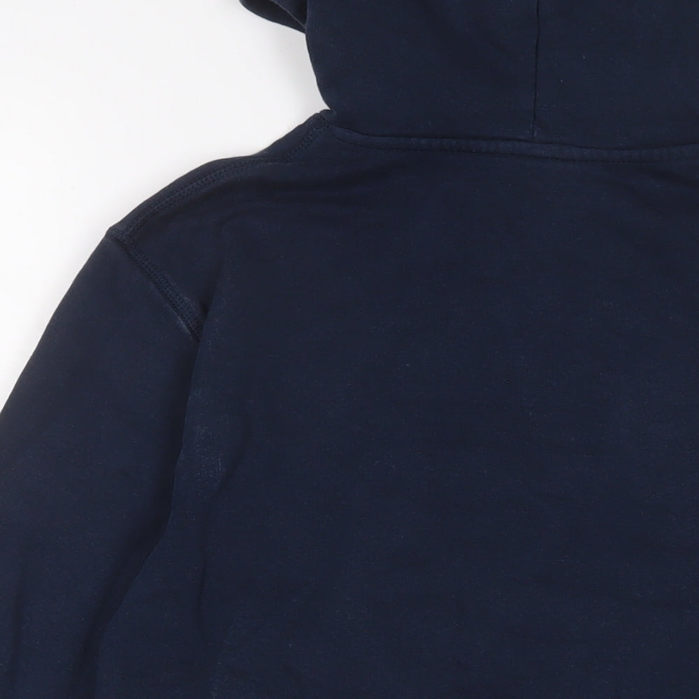 H&M Boys Black Cotton Pullover Hoodie Size 12-13 Years Pullover - NYC