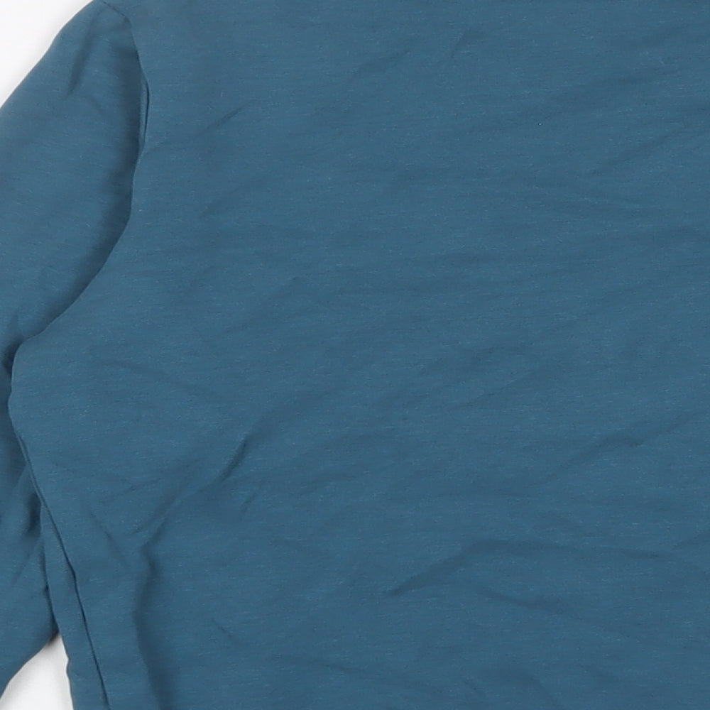 Tom Smith Womens Blue Cotton Pullover Sweatshirt Size M Pullover