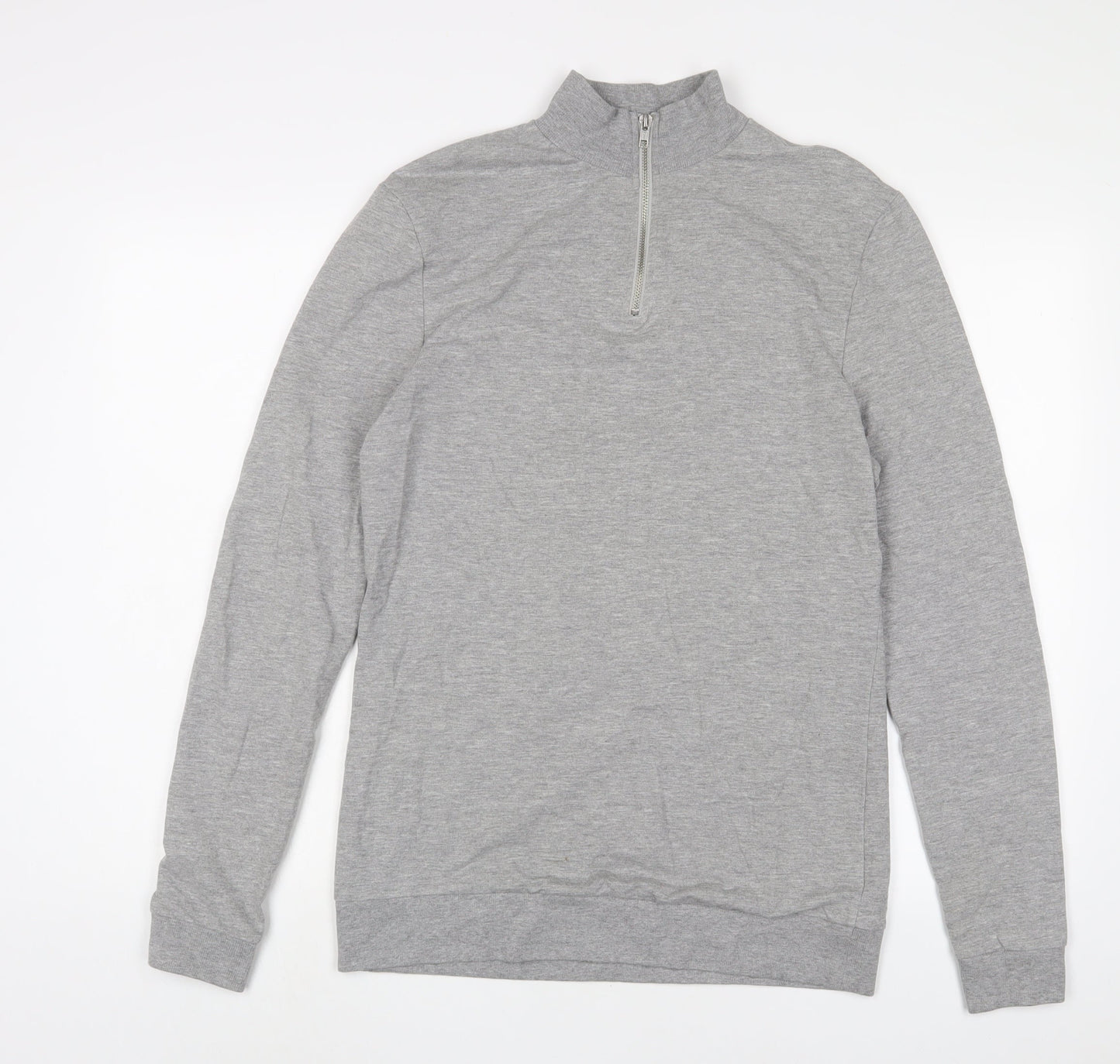 Mens UK Size L ASOS Grey Pullover Sweatshirt