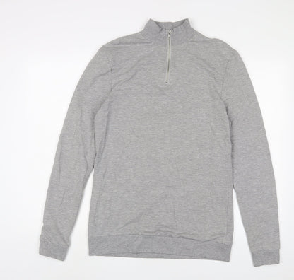 Mens UK Size L ASOS Grey Pullover Sweatshirt