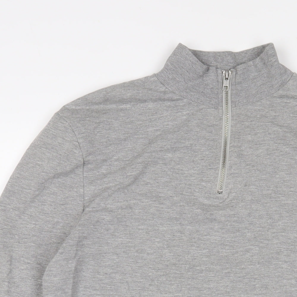 Mens UK Size L ASOS Grey Pullover Sweatshirt