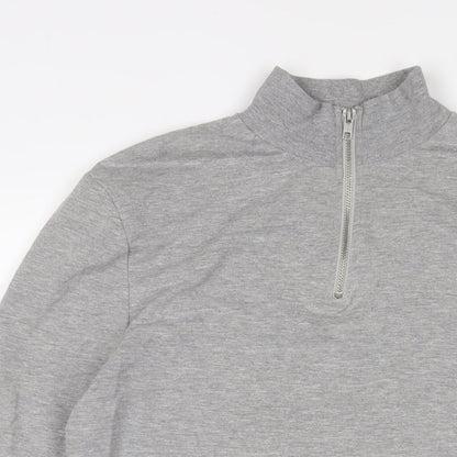 Mens UK Size L ASOS Grey Pullover Sweatshirt