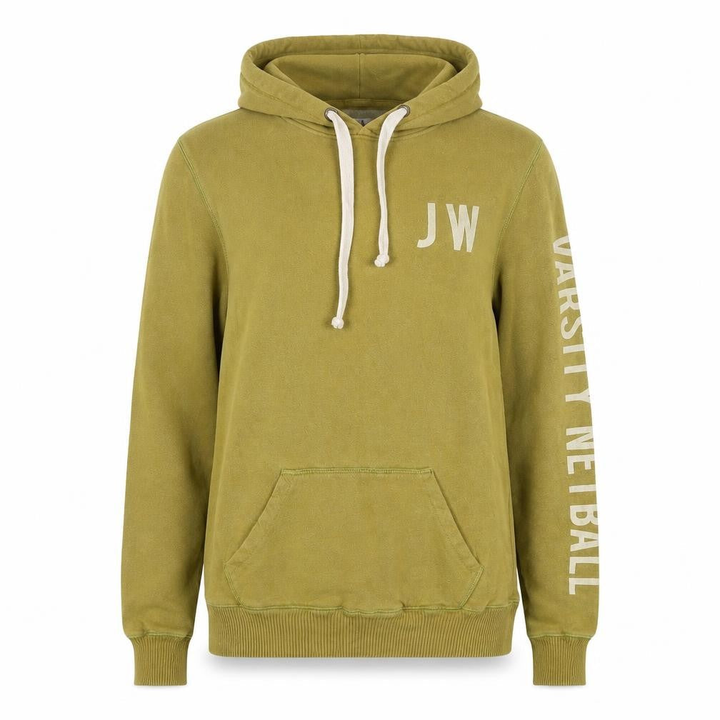 Womens UK Size 10 Jack Wills Green Pullover Hoodie