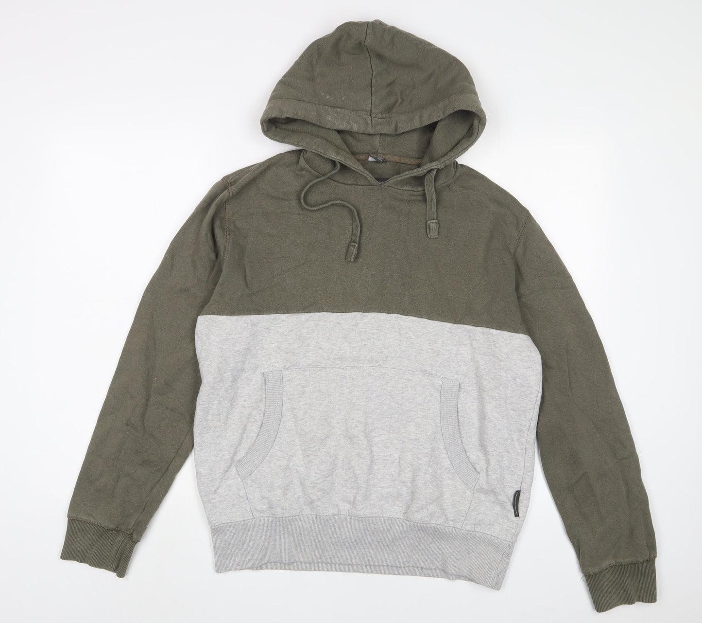 Mens UK Size M French Connection Grey Pullover Hoodie