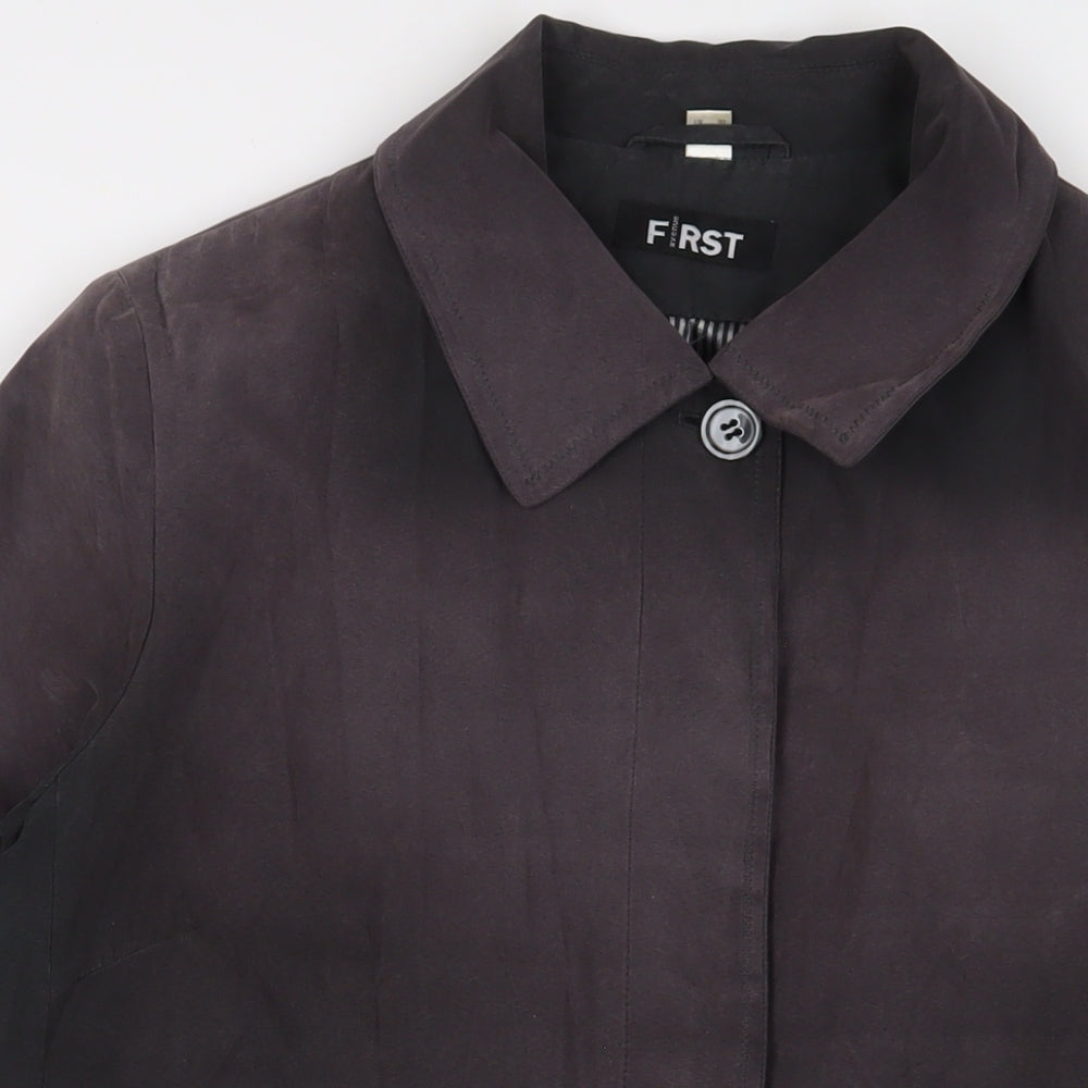 First Avenue Womens Purple Jacket Size 20 Button