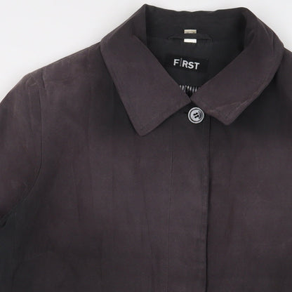 First Avenue Womens Purple Jacket Size 20 Button