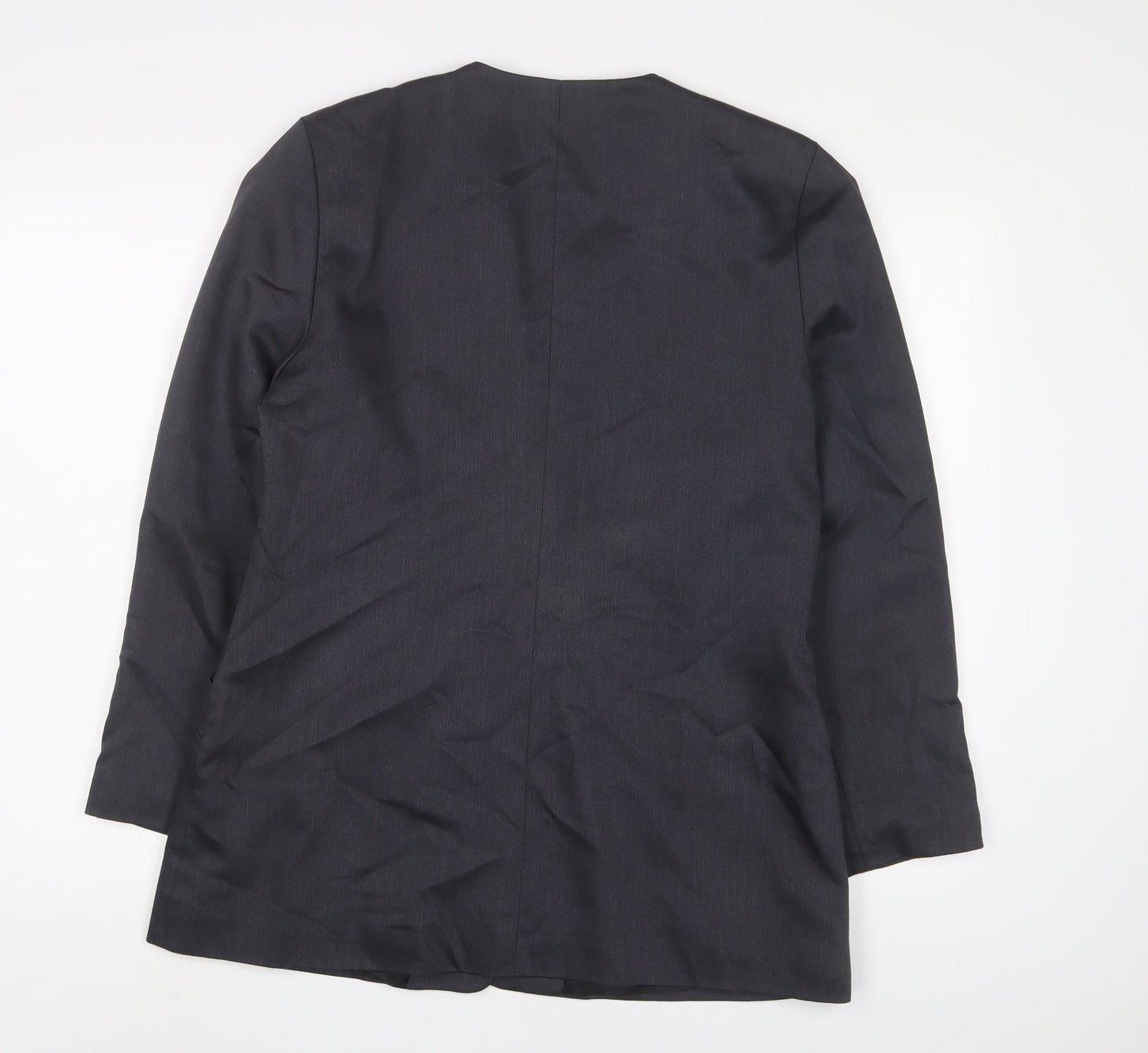 Jake Womens Blue Jacket Blazer Size 14 Button