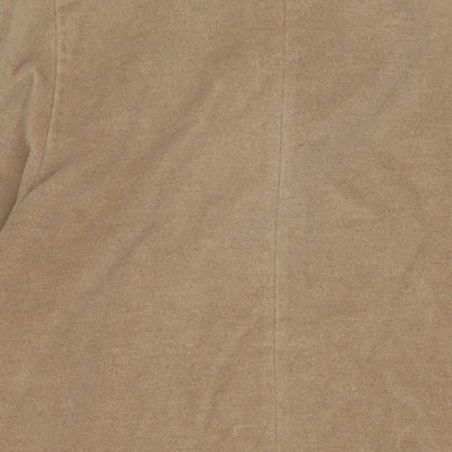 Womens UK Size 16 MARCONA Brown Overcoat