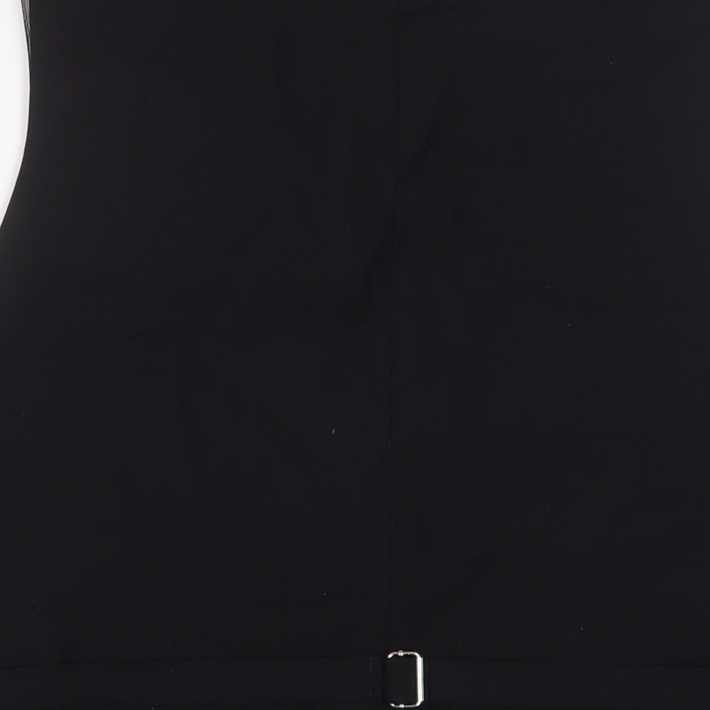Mens UK Size 46 Simon Jersey Regular Black Suit Jacket