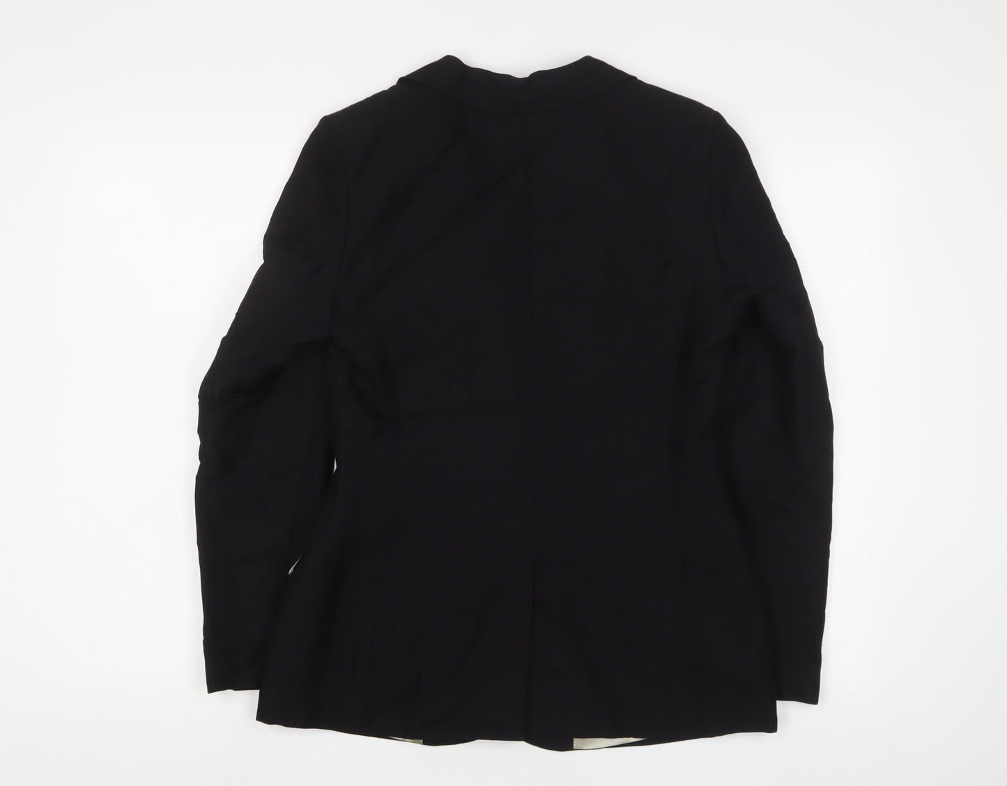Womens UK Size 10 Oasis Black Jacket