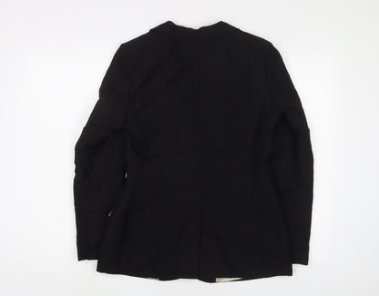 Womens UK Size 10 Oasis Black Jacket