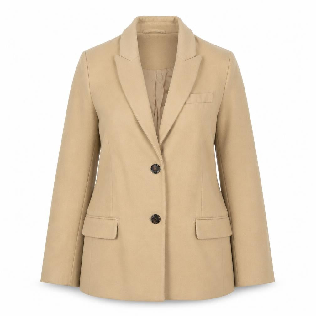Womens UK Size 12 La Redoute Beige Jacket