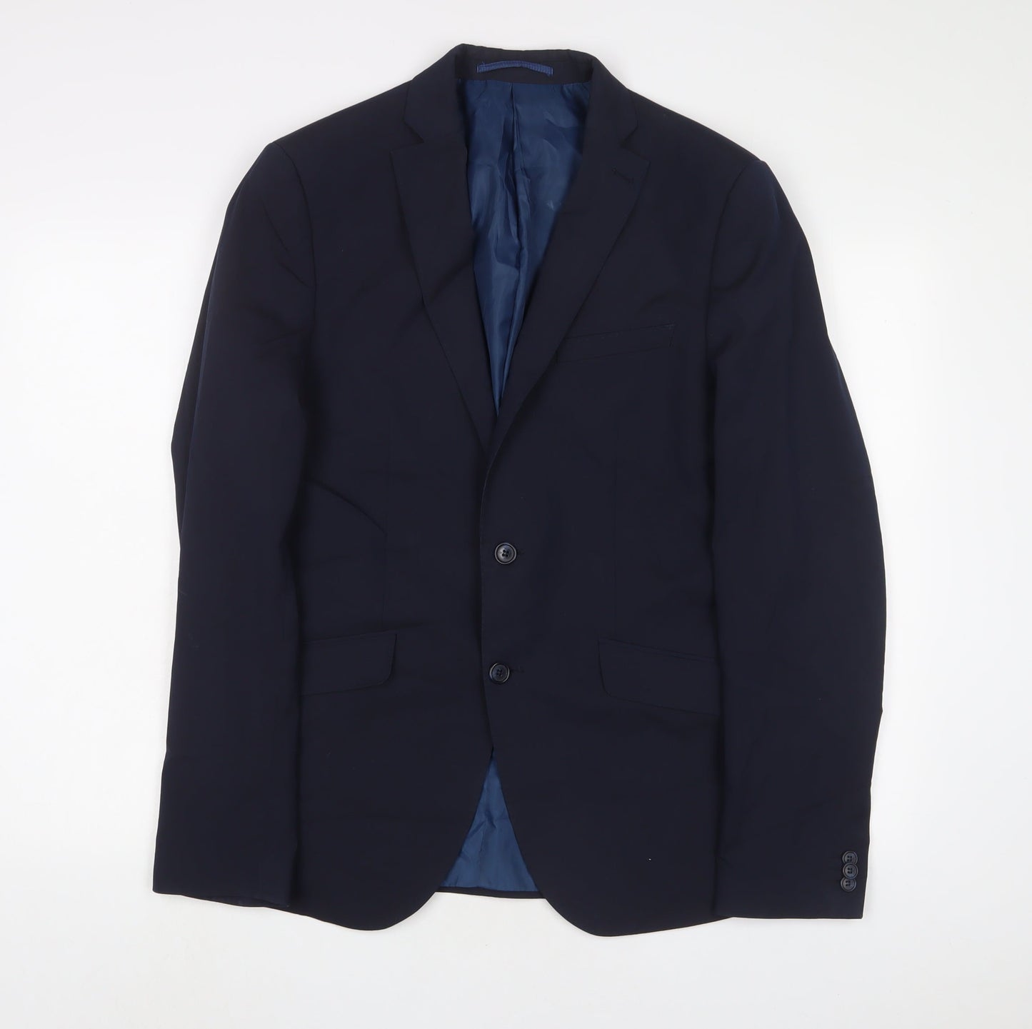 Mens UK Size 40 Limited Collection Regular Blue Suit Jacket