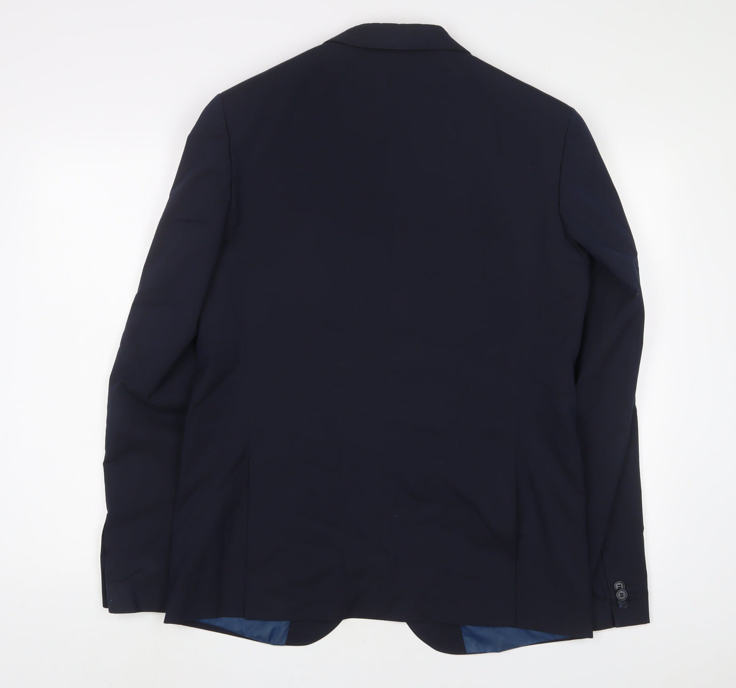 Mens UK Size 40 Limited Collection Regular Blue Suit Jacket