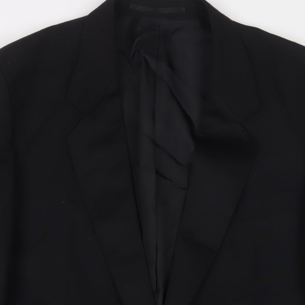 Mens UK Size 40 varteks Regular Black Suit Jacket