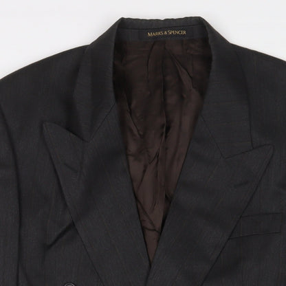 Mens UK Size 40 Marks and Spencer Regular Grey Suit Jacket