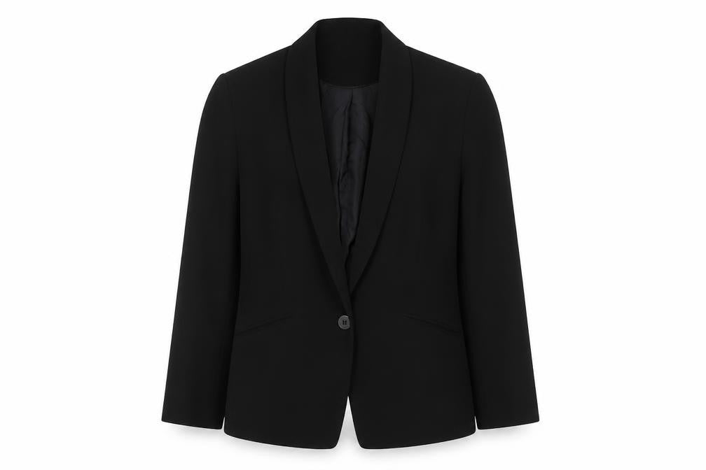 Womens UK Size M Bershka Black Jacket